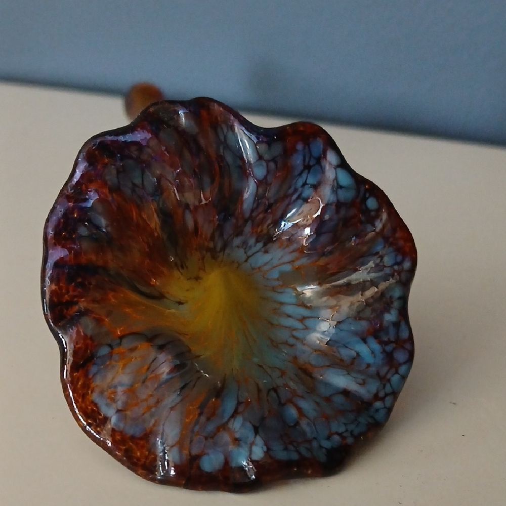 County Fair Glass Blown Flower